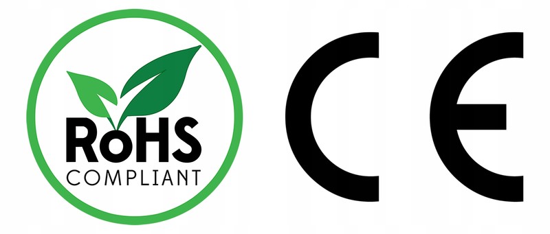 Certifikat CE in RoHS